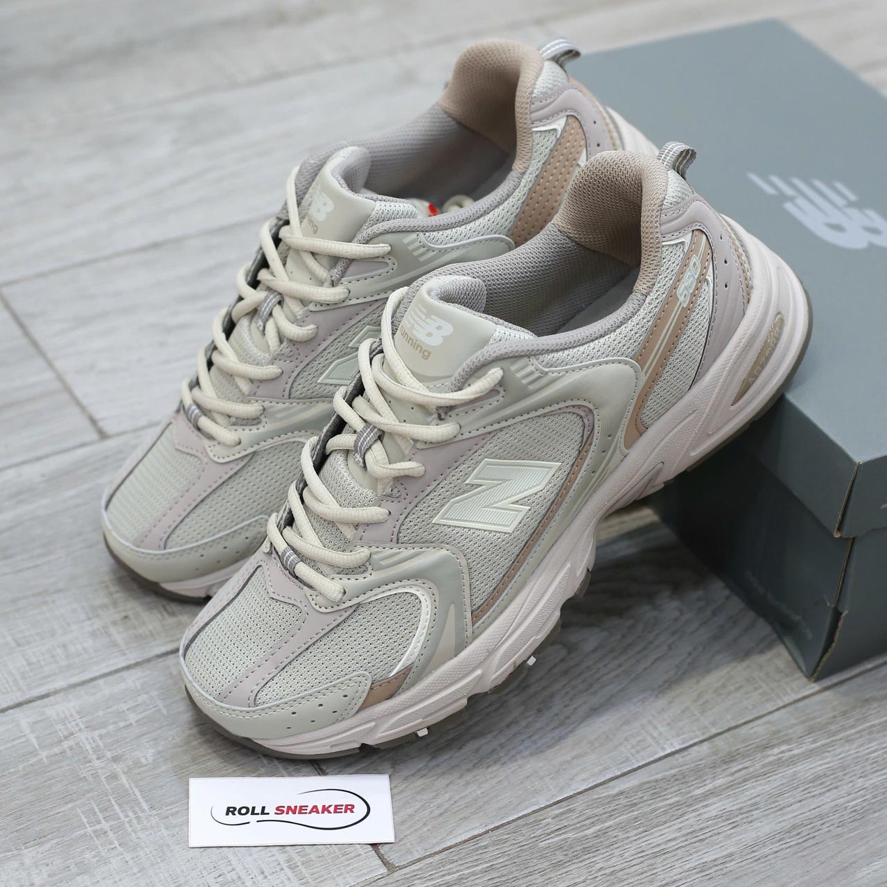 Giày New Balance 530 ‘Cream Beige’ Chuẩn 99% Auth