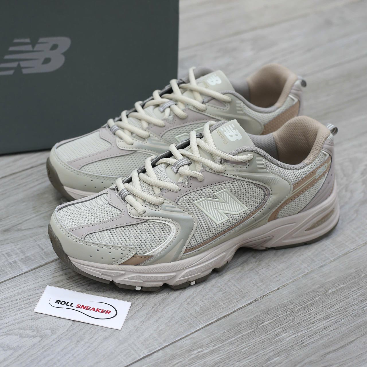 Giày New Balance 530 ‘Cream Beige’ Chuẩn 99% Auth