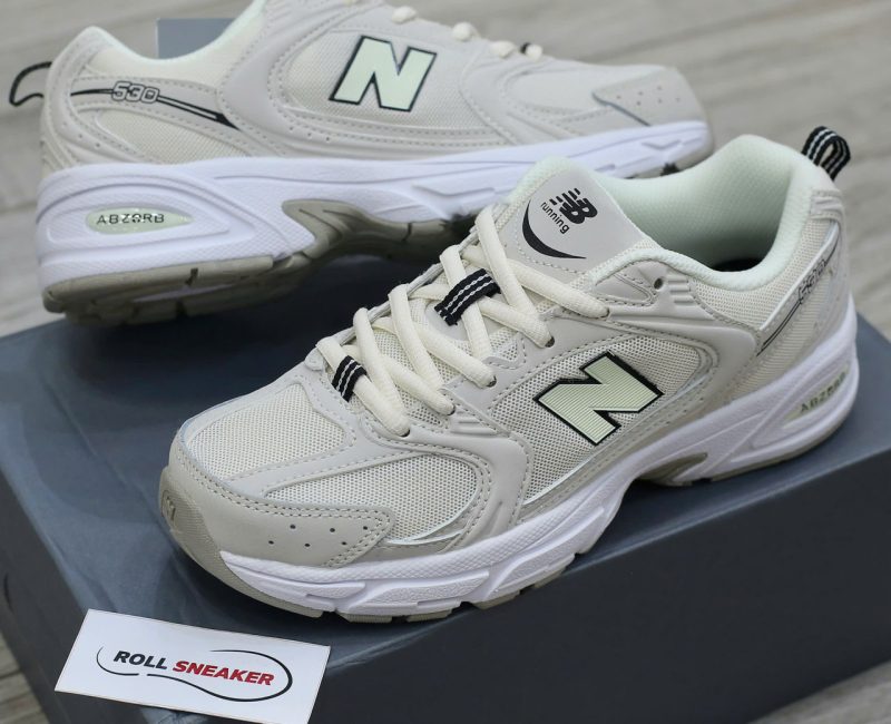 Giày New Balance 530v2 Retro Khaki Chuẩn 99% Auth