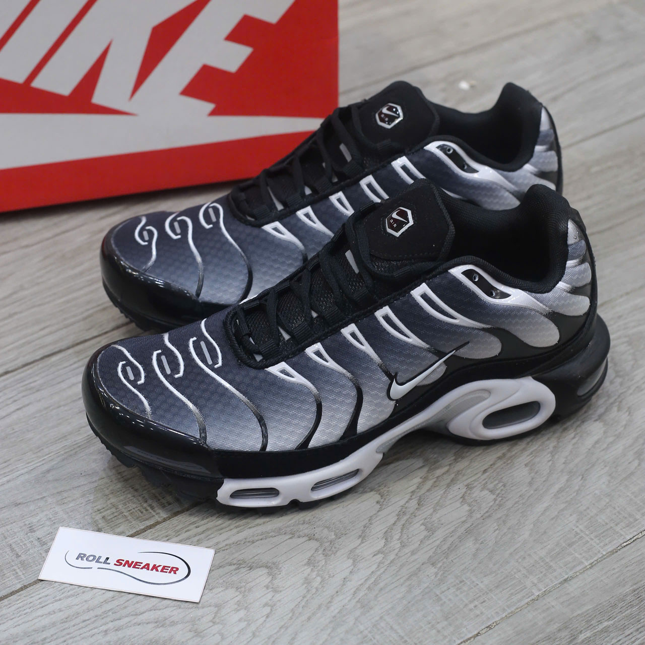 Giày Nike Air Max Plus ‘Black Metallic Silver’ Chuẩn 99% Auth