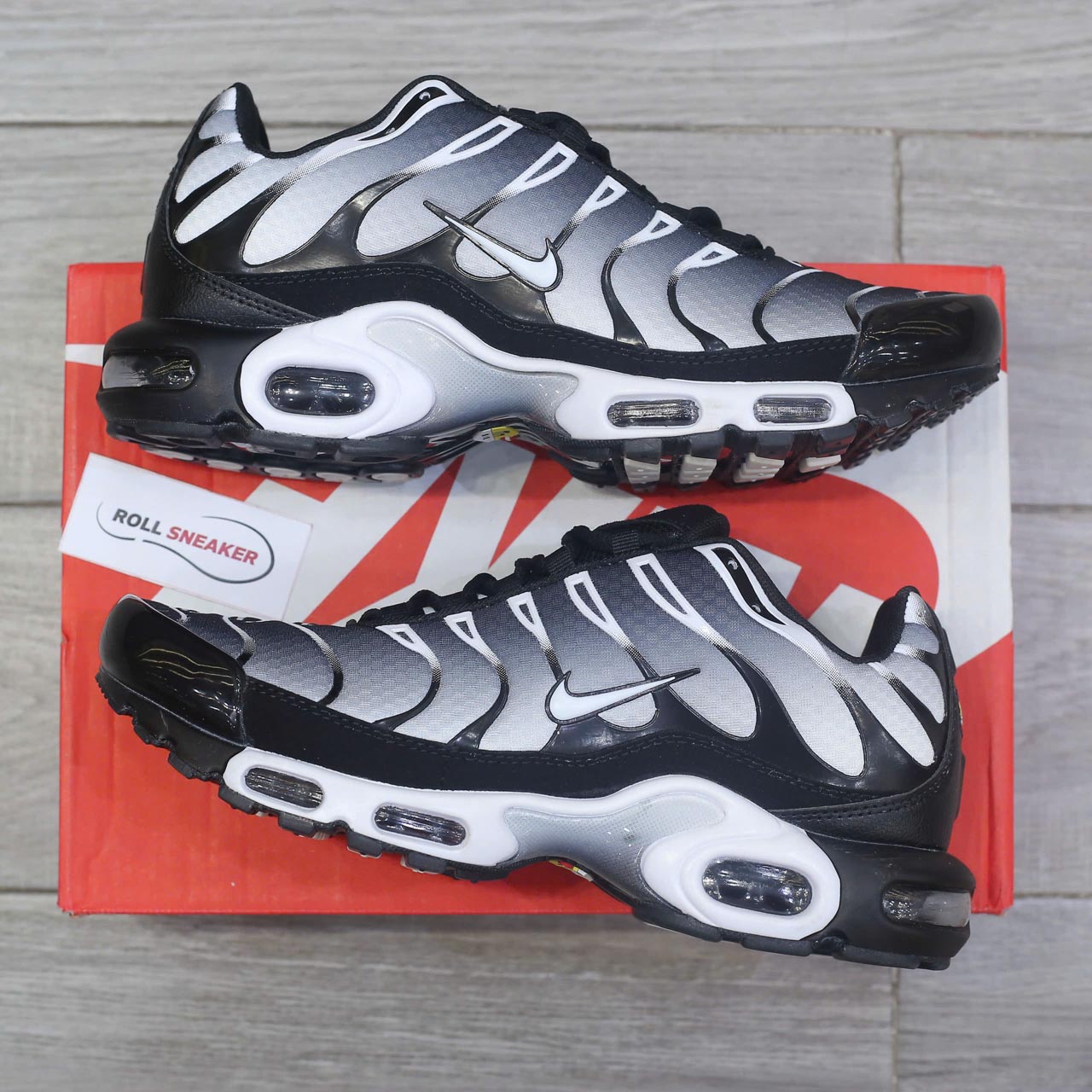 Giày Nike Air Max Plus ‘Black Metallic Silver’ Chuẩn 99% Auth