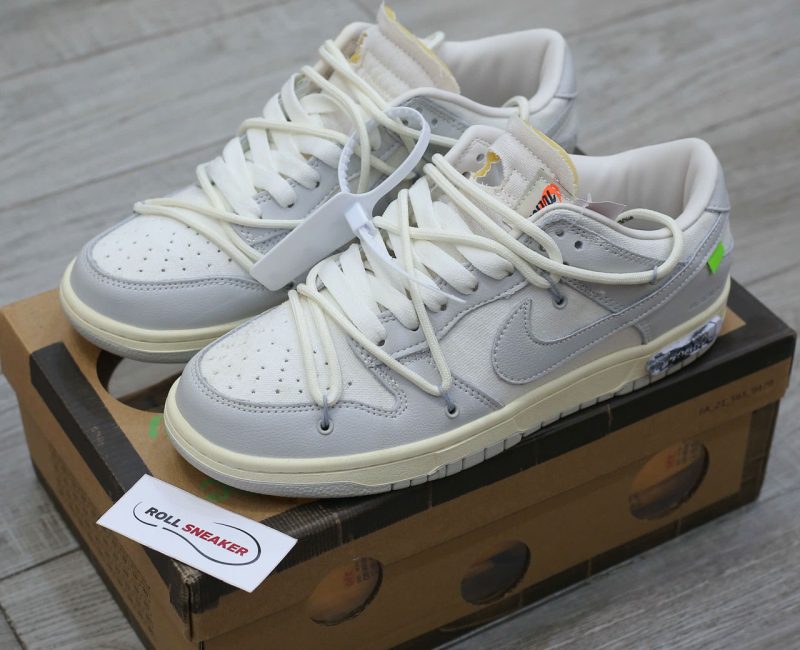 Giày Nike Off-White x Dunk Low ‘Lot 49 Of 50’ Chuẩn 99% Auth
