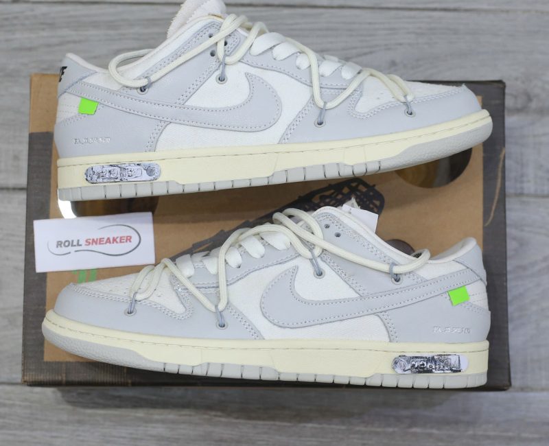 Giày Nike Off-White x Dunk Low ‘Lot 49 Of 50’ Chuẩn 99% Auth