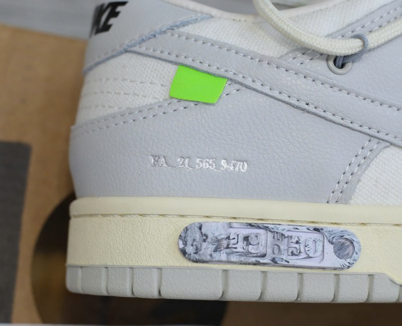 Giày Nike Off-White x Dunk Low ‘Lot 49 Of 50’ Chuẩn 99% Auth