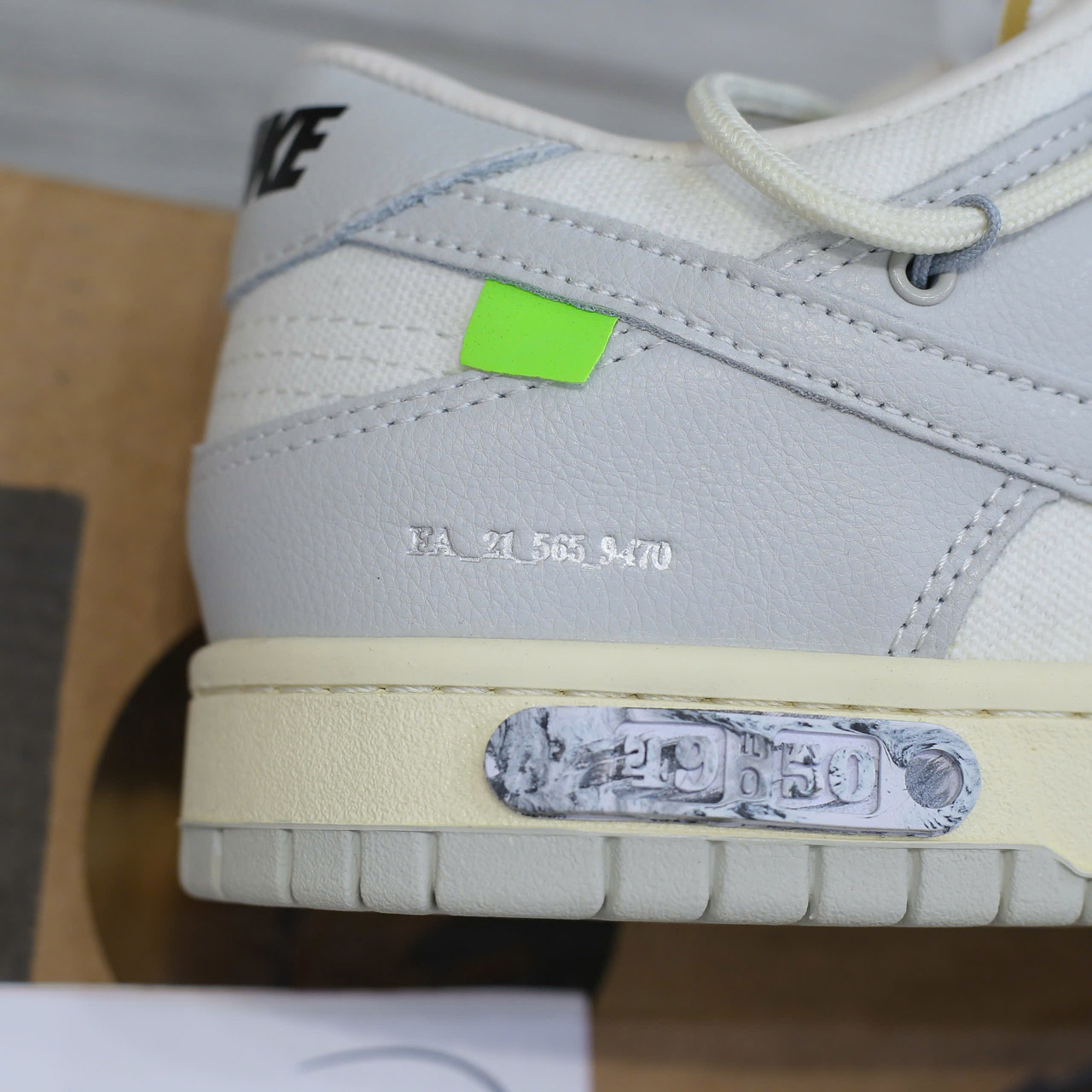 Giày Nike Off-White x Dunk Low ‘Lot 49 Of 50’ Chuẩn 99% Auth