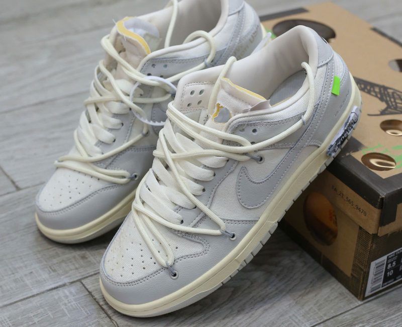 Giày Nike Off-White x Dunk Low ‘Lot 49 Of 50’ Chuẩn 99% Auth