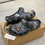 Dép Crocs Classic Clog x A Bathing Ape ABC Camo Black Like Auth