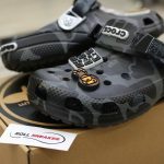 Dép Crocs Classic Clog x A Bathing Ape ABC Camo Black Like Auth