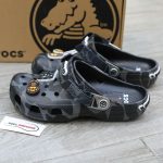 Dép Crocs Classic Clog x A Bathing Ape ABC Camo Black Like Auth