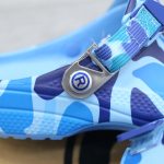 Dép Crocs Classic Clog x A Bathing Ape ABC Camo Blue Like Auth