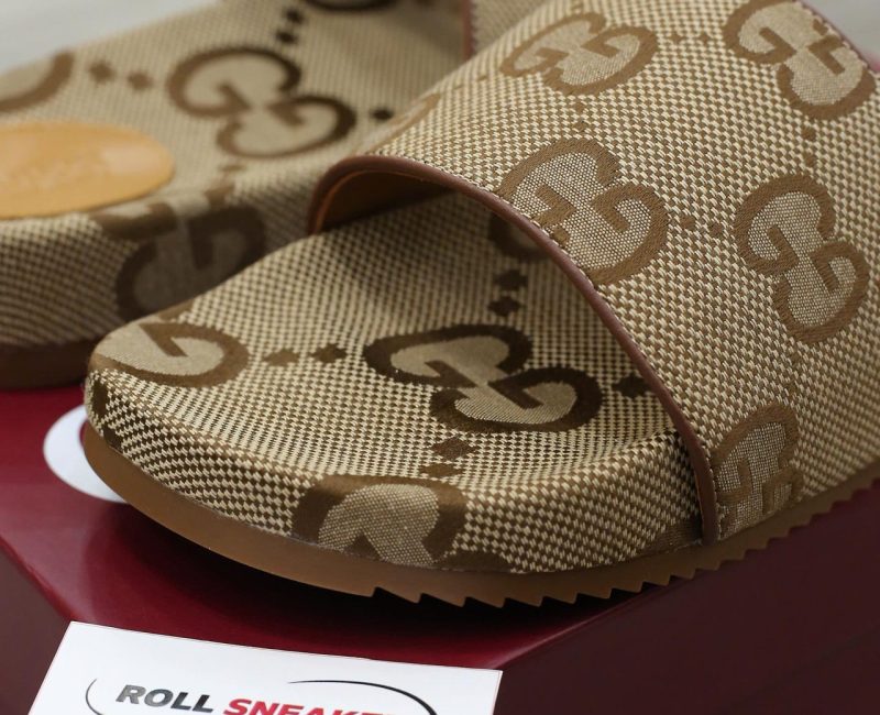 Dép Gucci Platform Slide Sandal 'Beige' Best Quality