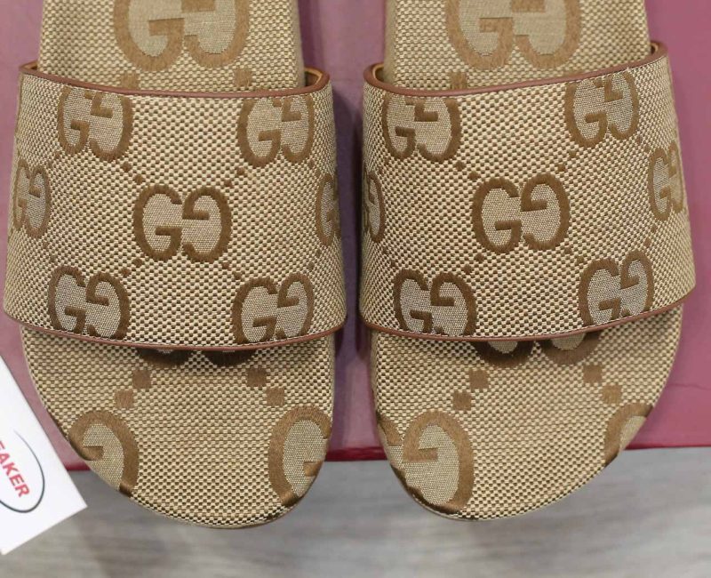 Dép Gucci Platform Slide Sandal 'Beige' Best Quality