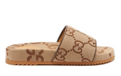 Dép Gucci Platform Slide Sandal 'Beige' Best Quality