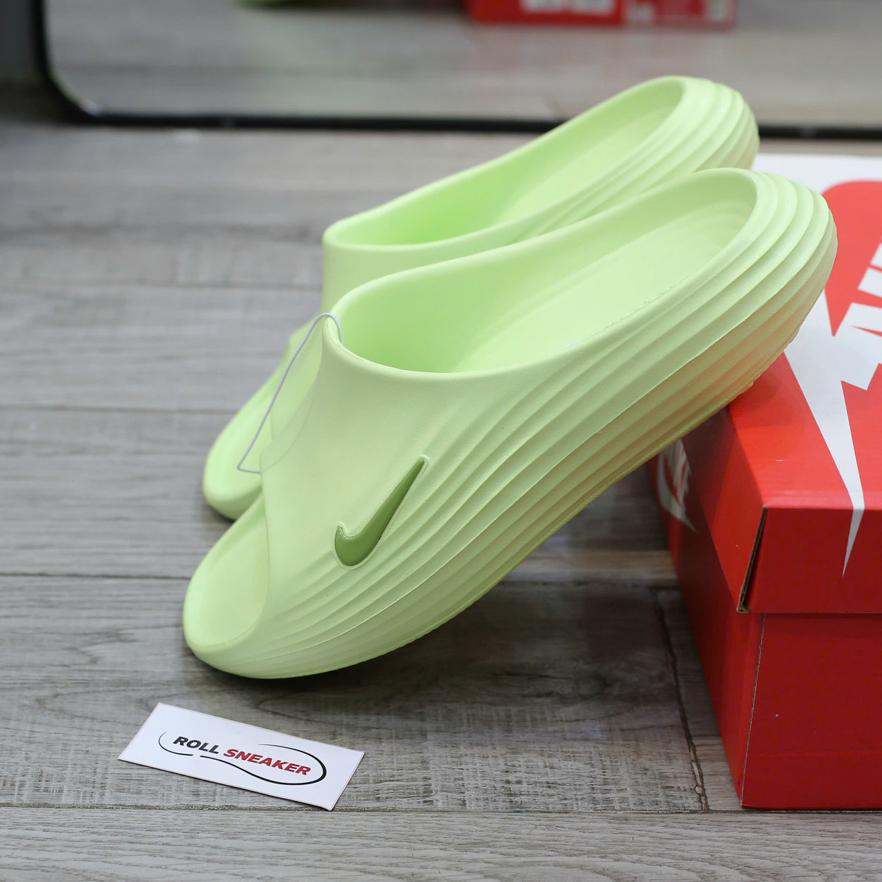 Dép Nike ReactX Rejuven8 Slide Barely Volt Best Quality