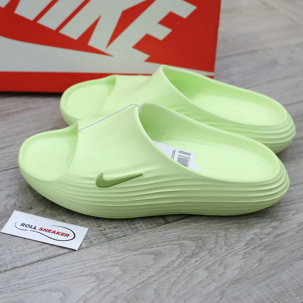 Dép Nike ReactX Rejuven8 Slide Barely Volt Best Quality