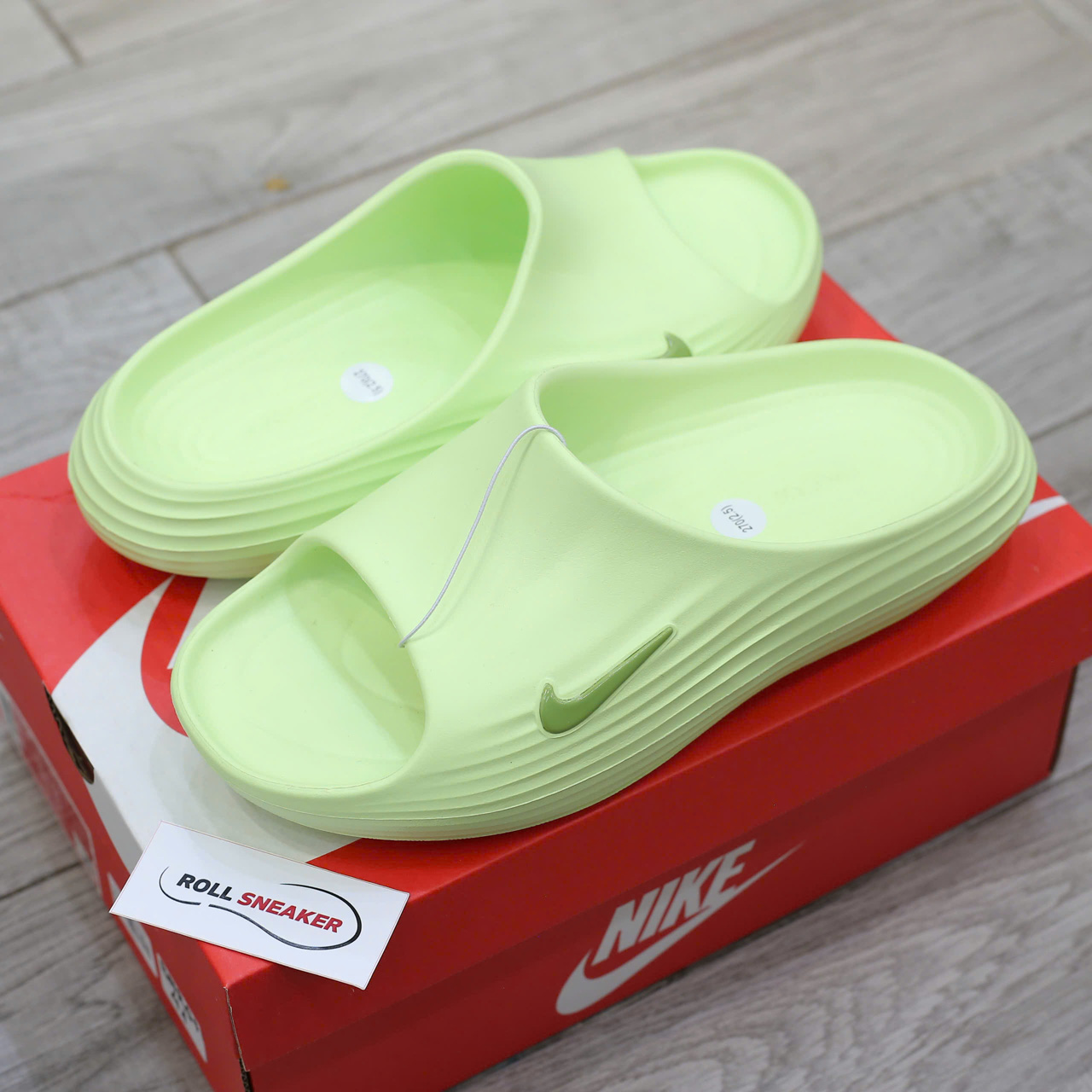 Dép Nike ReactX Rejuven8 Slide Barely Volt Best Quality