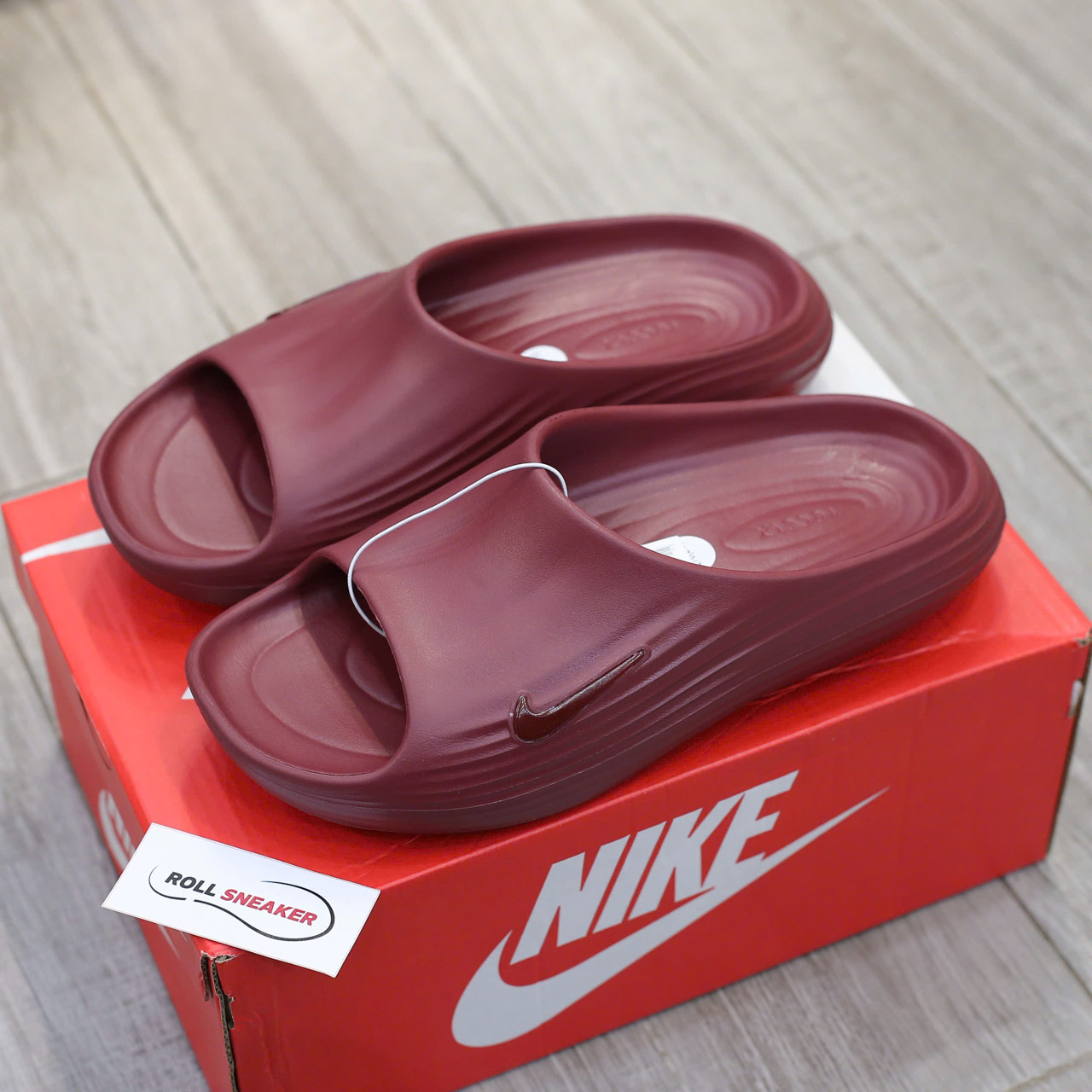 Dép Nike ReactX Rejuven8 Slide ‘Team Red’ Best Quality