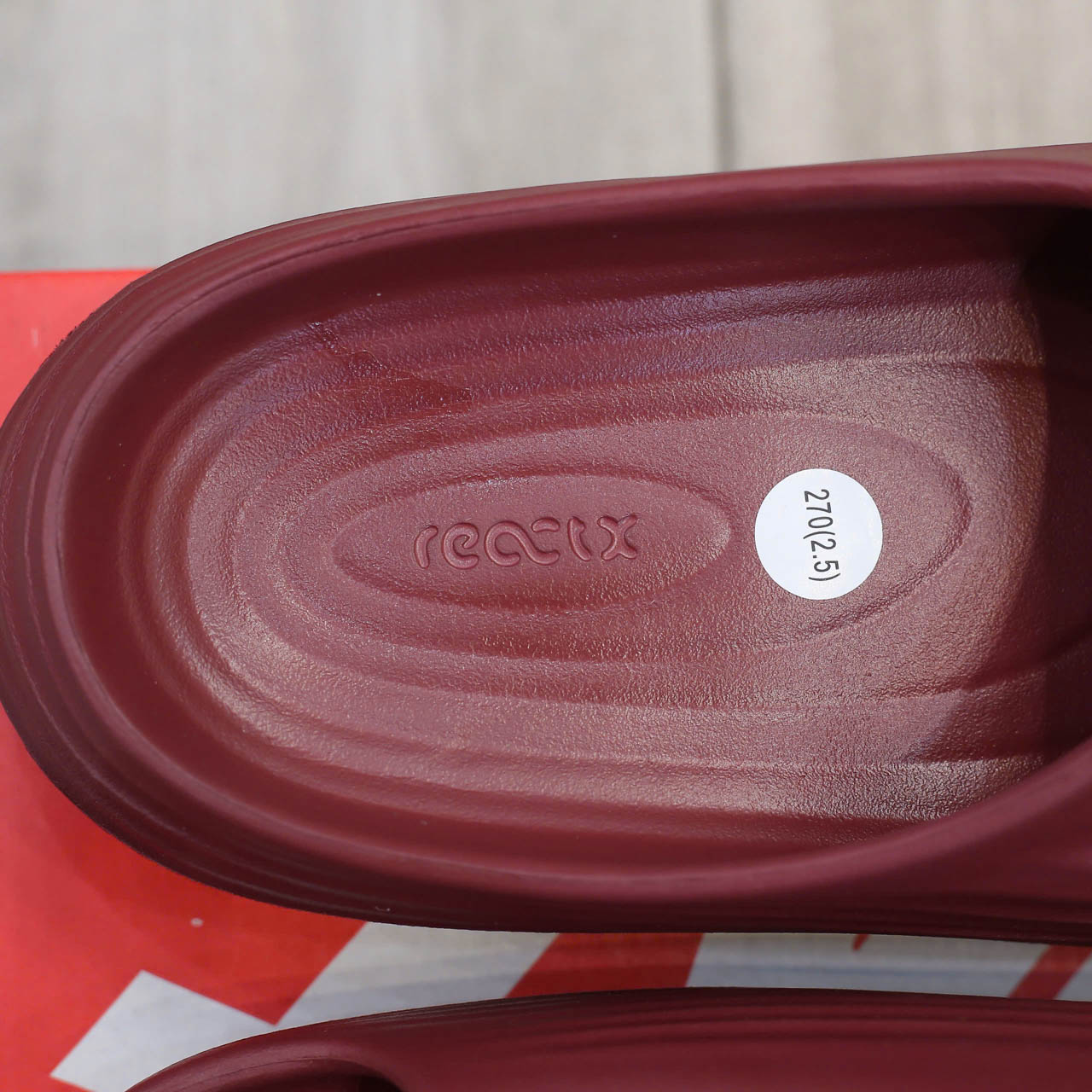 Dép Nike ReactX Rejuven8 Slide ‘Team Red’ Best Quality