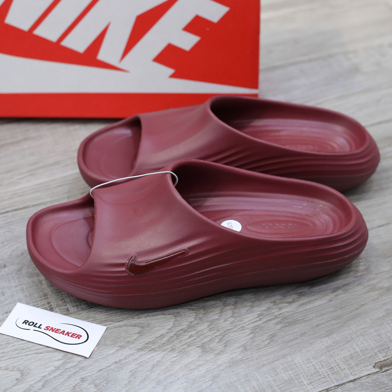 Dép Nike ReactX Rejuven8 Slide ‘Team Red’ Best Quality