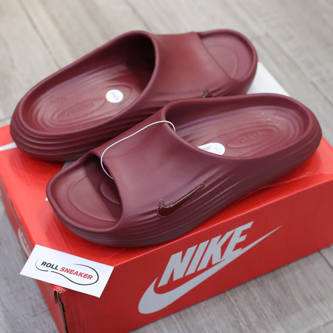 Dép Nike ReactX Rejuven8 Slide ‘Team Red’ Best Quality