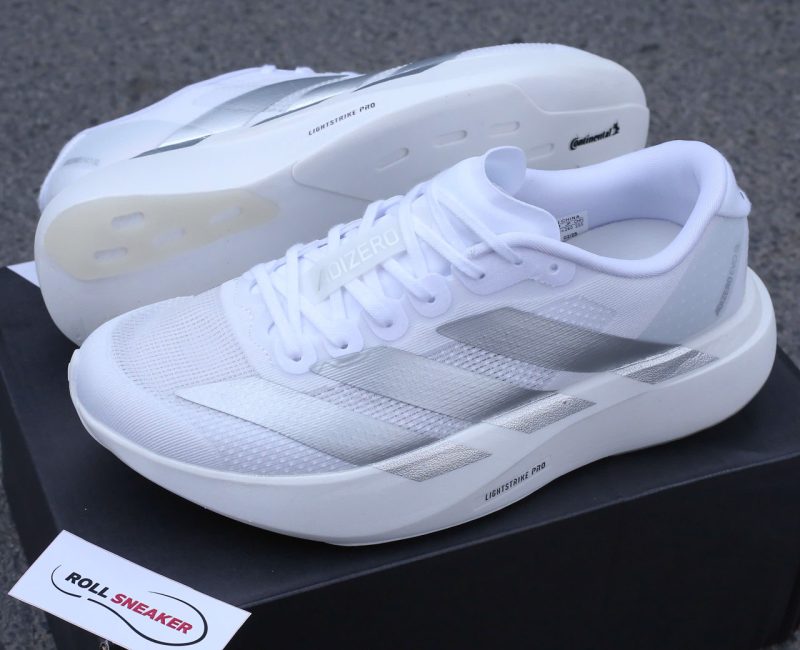 Giày Adidas Adizero Evo SL ‘White Silver Metallic’ Like Auth