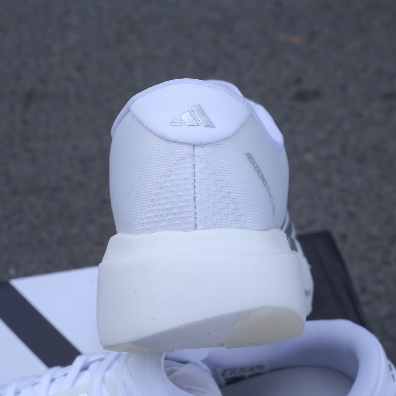 Giày Adidas Adizero Evo SL ‘White Silver Metallic’ Like Auth
