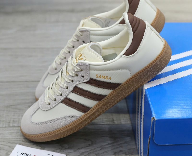 Giày Adidas Samba OG ‘Cream White Preloved Brown’ Best Quality