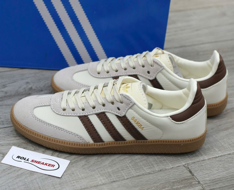 Giày Adidas Samba OG ‘Cream White Preloved Brown’ Best Quality