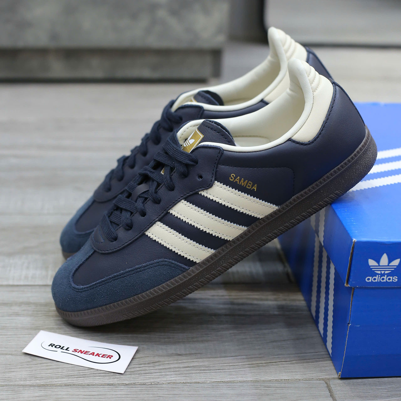 Giày Adidas Samba OG Night Navy Best Quality