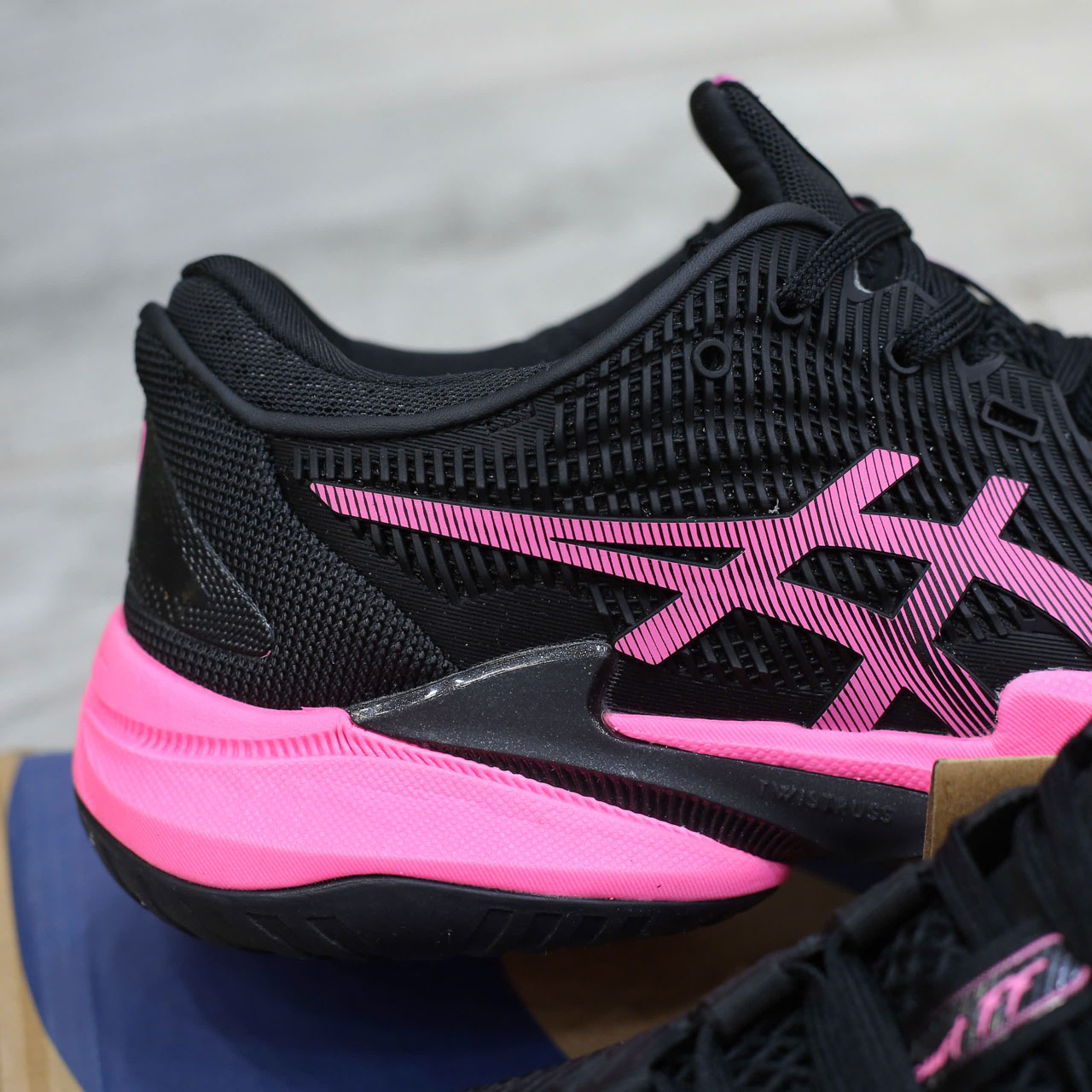 Giày Asics Court FF 3 ‘Black Hot Pink’ Best Quality