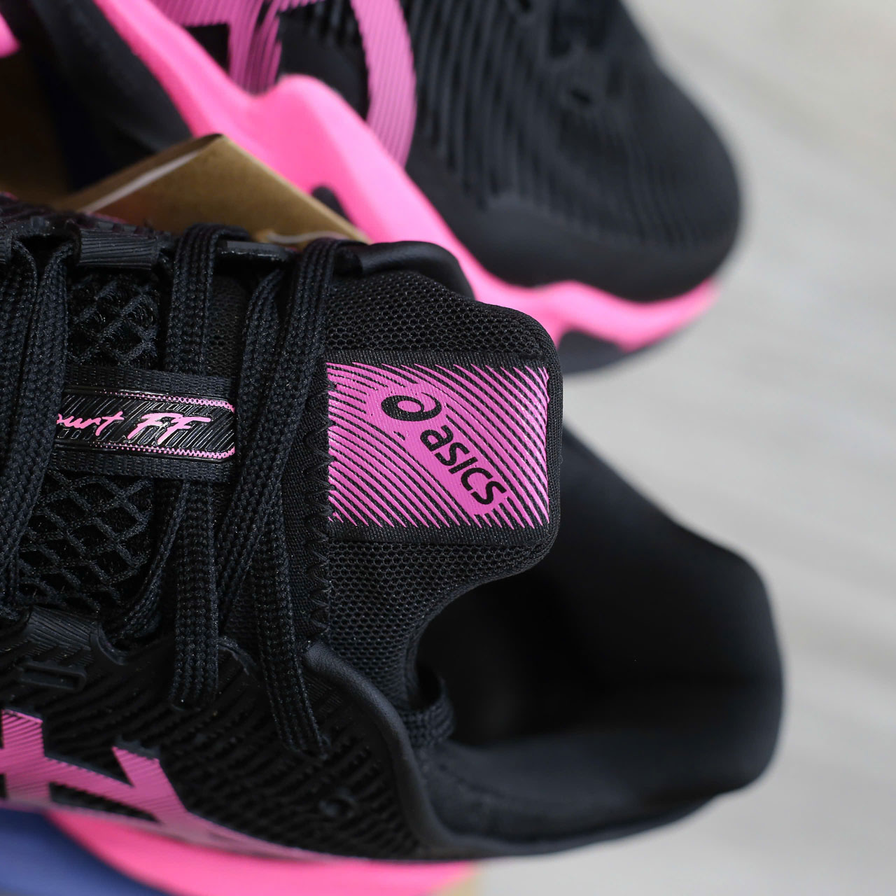 Giày Asics Court FF 3 ‘Black Hot Pink’ Best Quality