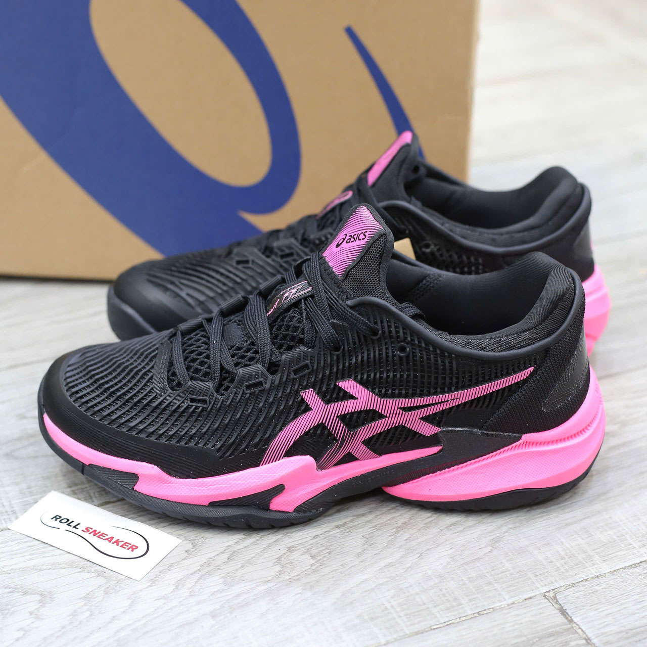 Giày Asics Court FF 3 ‘Black Hot Pink’ Best Quality