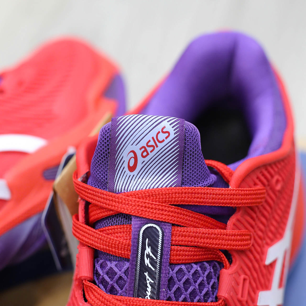 Giày ASICS Court FF 3 Novak ‘Classic Red White’ Best Quality