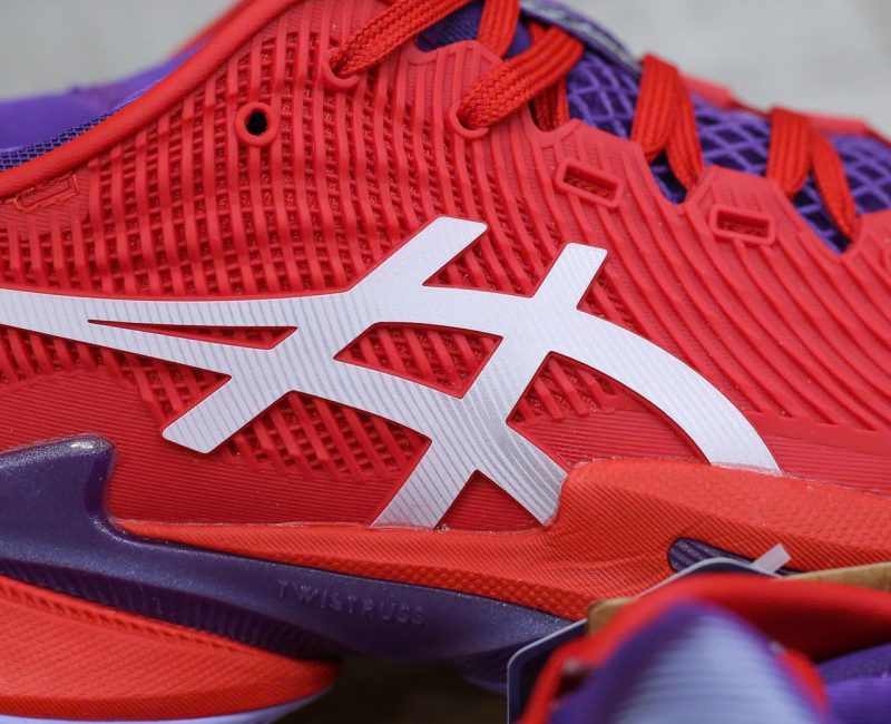 Giày ASICS Court FF 3 Novak ‘Classic Red White’ Best Quality