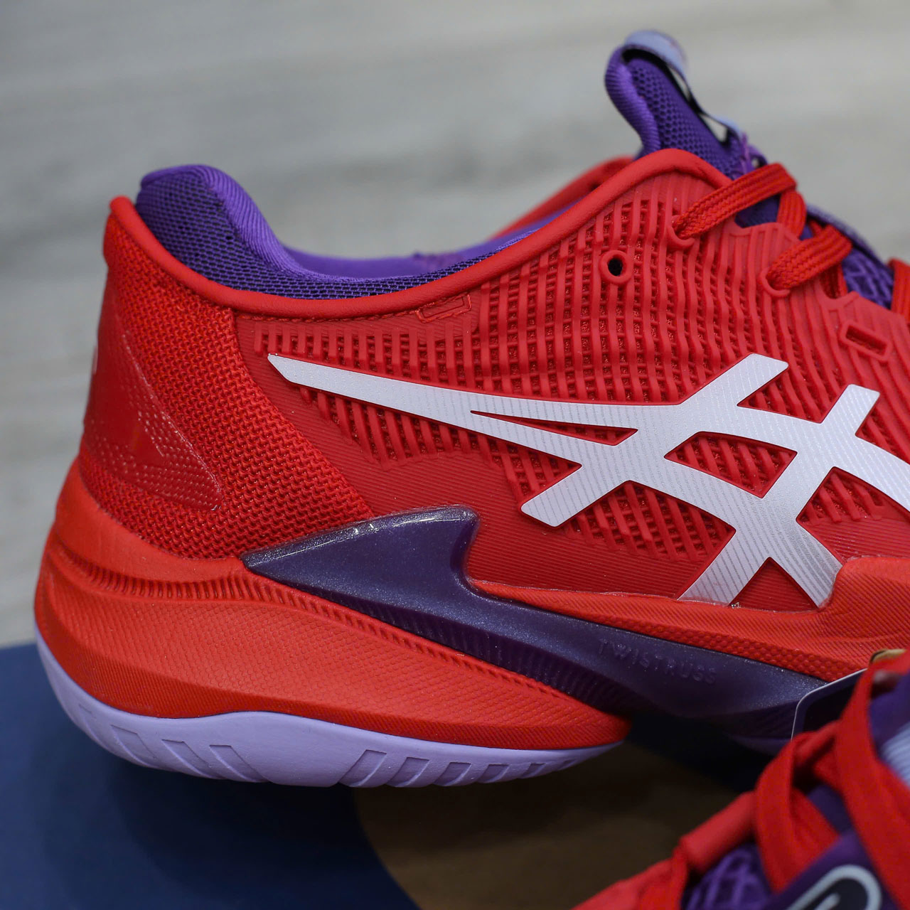 Giày ASICS Court FF 3 Novak ‘Classic Red White’ Best Quality