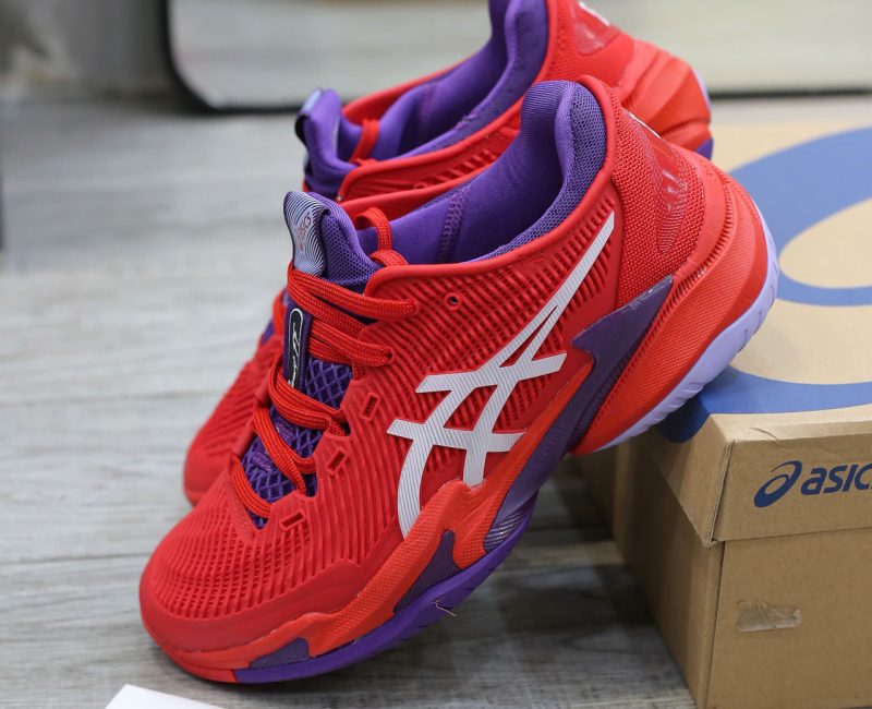 Giày ASICS Court FF 3 Novak ‘Classic Red White’ Best Quality