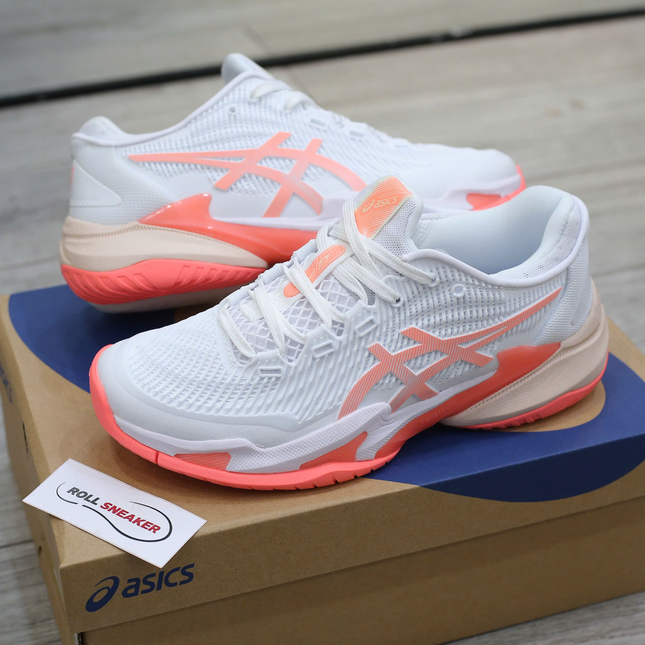 Giày Asics Court FF 3 ‘Sun Coral’ Best Quality