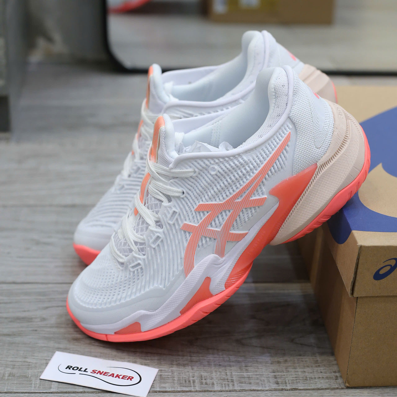 Giày Asics Court FF 3 ‘Sun Coral’ Best Quality