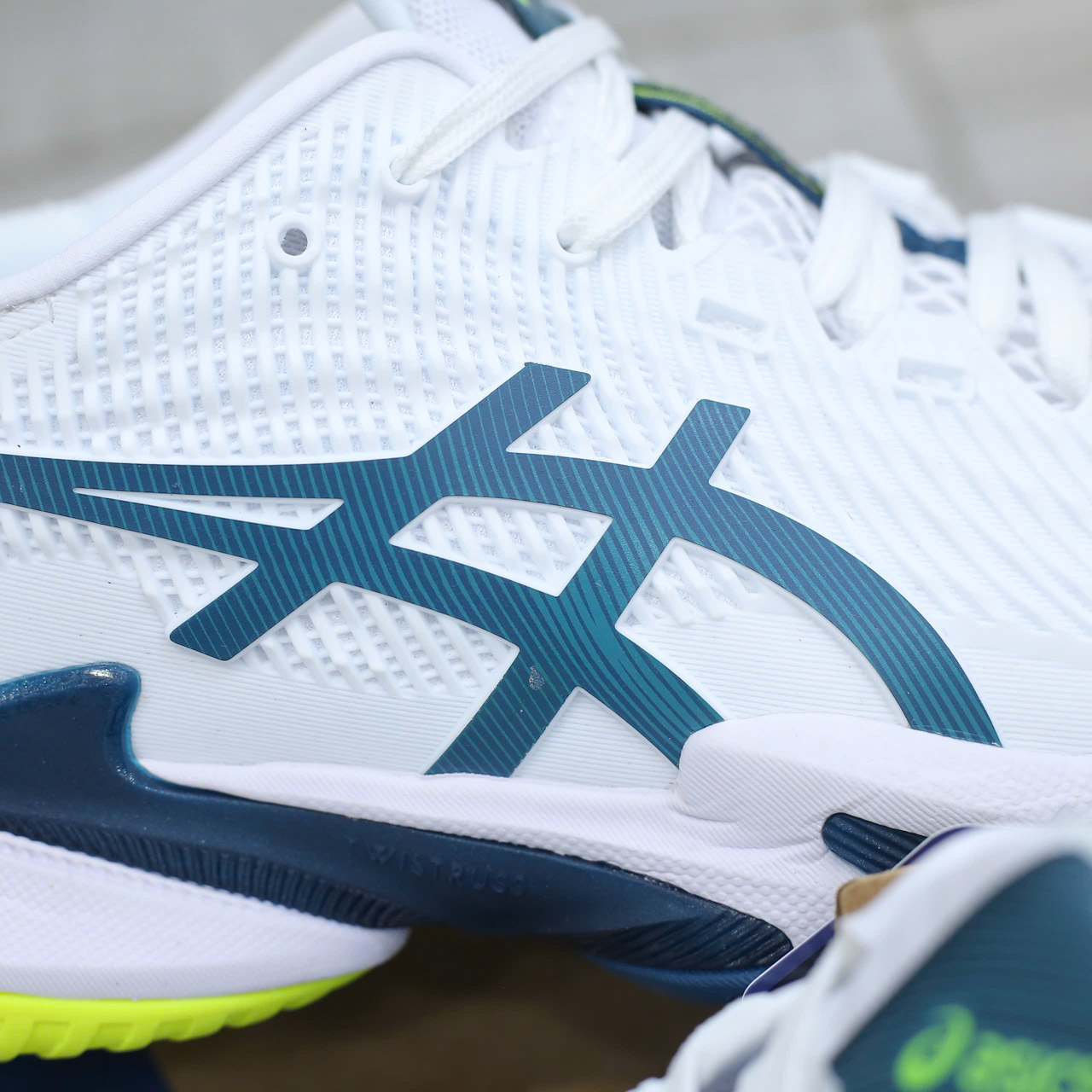 Giày Asics Court FF 3 ‘White Blue’ Best Quality