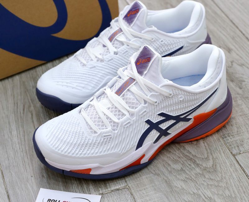 Giày Asics Court FF 3 White Greyish Purple Best Quality