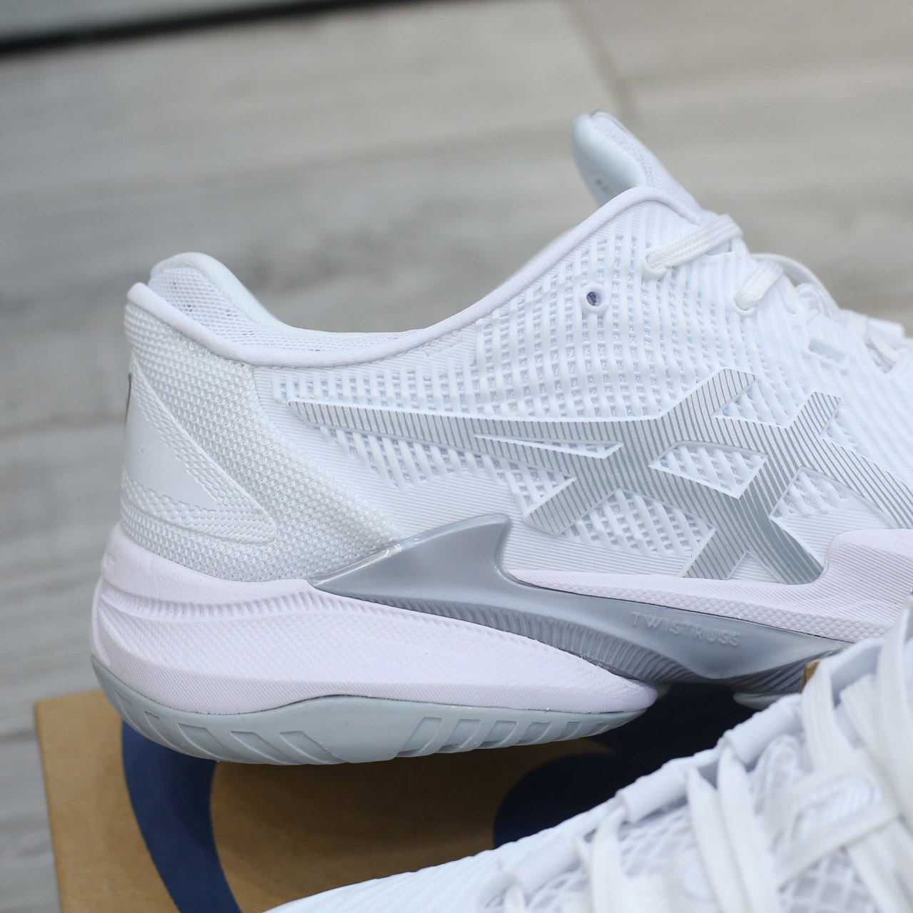 Giày ASICS Court FF 3 ‘White Pure Silver’ Best Quality