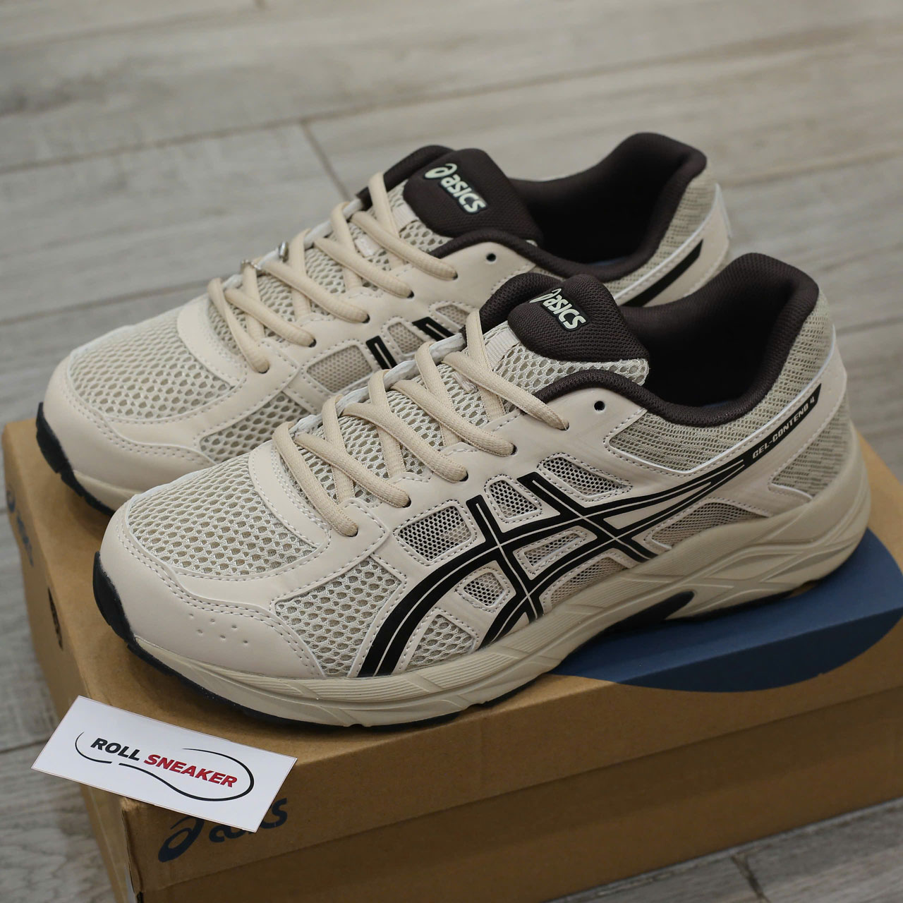 Giày Asics Gel-Contend 4 ‘Grey Black’ Best Quality