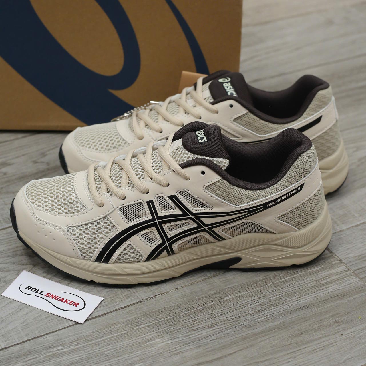 Giày Asics Gel-Contend 4 ‘Grey Black’ Best Quality