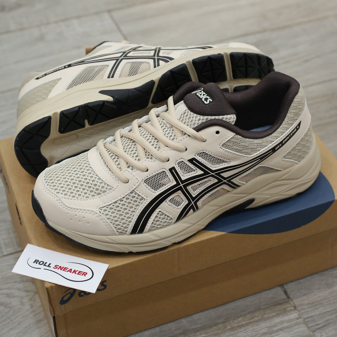 Giày Asics Gel-Contend 4 ‘Grey Black’ Best Quality