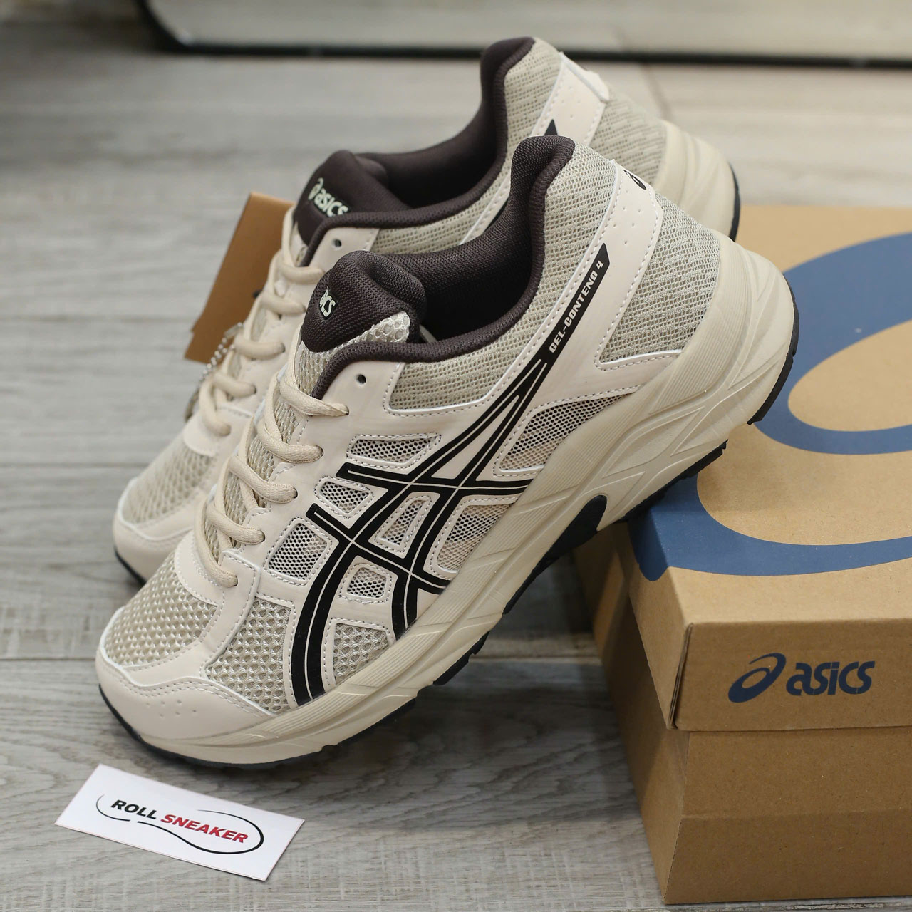Giày Asics Gel-Contend 4 ‘Grey Black’ Best Quality