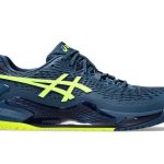 Giày Asics Gel-Resolution 9 Mako Blue Safety Yellow Best Quality