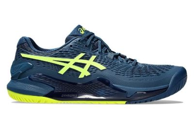 Giày Asics Gel-Resolution 9 Mako Blue Safety Yellow Best Quality
