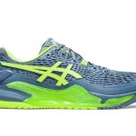 Giày Asics Gel-Resolution 9 Steel Blue Green Best Quality
