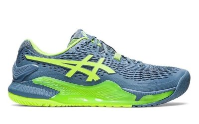 Giày Asics Gel-Resolution 9 Steel Blue Green Best Quality
