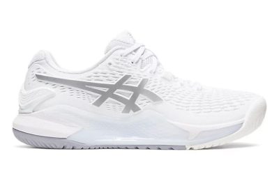 Giày Asics Gel-Resolution 9 White Pure Silver Best Quality
